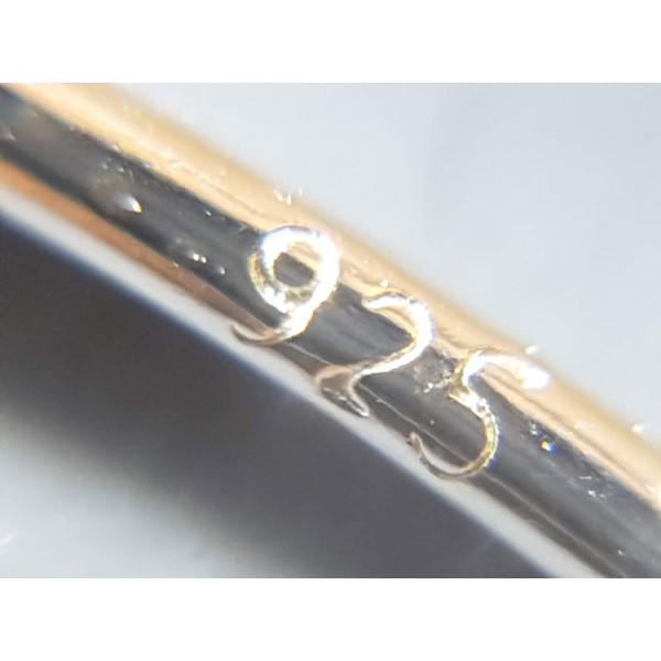 Sterling Silver French Hook Ear Wire, 12x23mm x 0.8mm, pair