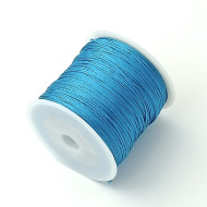 Chinese Knotting cord, 1mm, Magic Blue, roll