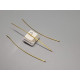 Head Pin, 3 inch, raw brass, per 50