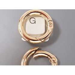 Chunky Lever action spring Clasp, 24mm gold colour
