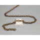 Chain by the metre, English Belcher style, 4.5mm Antique Brass