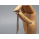 Chain by the metre, English Belcher style, 4.5mm Antique Brass
