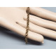Chain by the metre, English Belcher style, 4.5mm Antique Brass