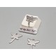 Charm, flat dragonfly, stainless steel, 12mm, per 10