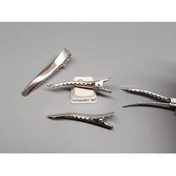 Alligator Hair Clip, 45mm single prong