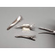 Alligator Hair Clip, 45mm single prong