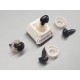 Craft Nose, black 6x8mm, per 20 pc