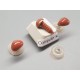 Craft Nose, brown 6x8mm, per 20 pc