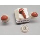 Craft Nose, brown 6x8mm, per 20 pc