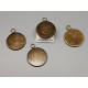 18mm bezel setting, round, 1 loop front facing, antiqued bronze