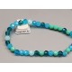 Faceted Round glass beads, 6mm, Shades of Teal, string