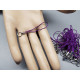 Lariat Cell Phone Charm Holder, Purple