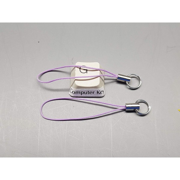 Lariat Cell Phone Charm Holder, Lavender