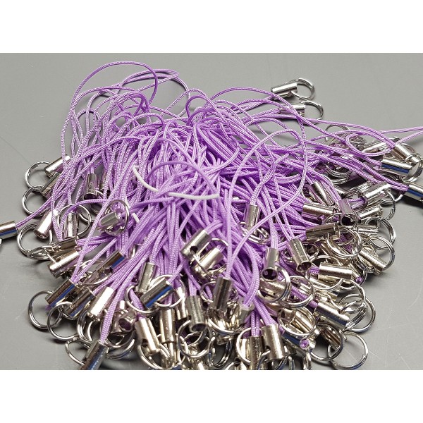 Lariat Cell Phone Charm Holder, Lavender