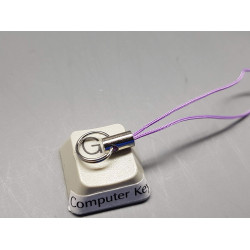 Lariat Cell Phone Charm Holder, Lavender