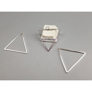 Triangle link connectors, closed no join, 27x23.5x0.8mm, per 50