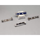 Brooch Back, hook catch, 25mm, each