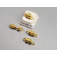 Barrel Clasp, medium, gold plate