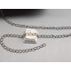 Chain by the metre, Curb link, 3.5x5.0mm, brass chain with soldered links, gunmetal black plate