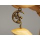Medium Fairy Charm, ant bronze plate, 25mm