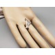 Music charm, small Harp, antiqued silver plate