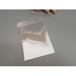 Cellophane bag, non-hang-sell, 70x80mm long, pack of 50