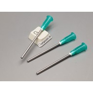 Syringe needle, blunt end, 14 gauge, slip top