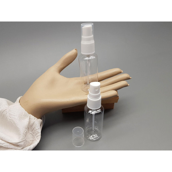 Plastic Spray Bottle, 40ml, with cap