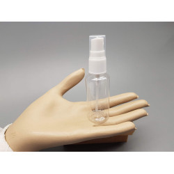 Plastic Spray Bottle, 40ml, with cap