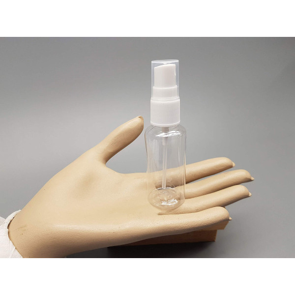 Plastic Spray Bottle, 40ml, with cap
