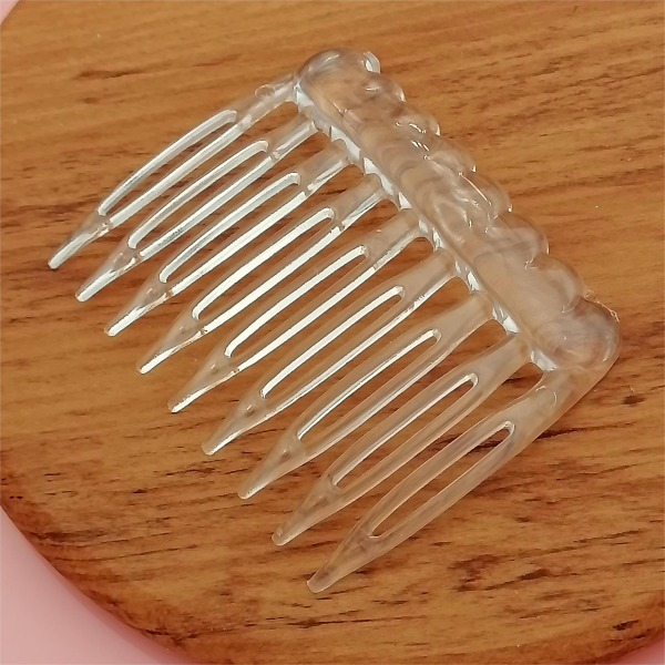 Hair Comb, plastic, 9 teeth, per 5