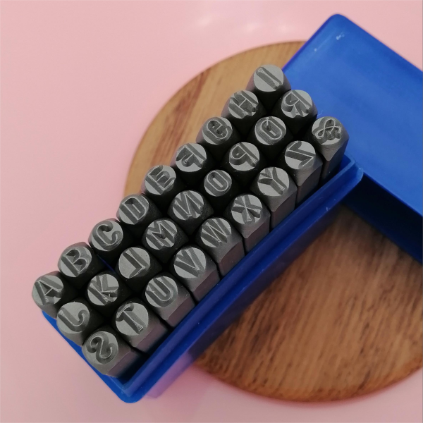 Letter Stamping Punch Set 3 - 5mm Upper Case 27pcs