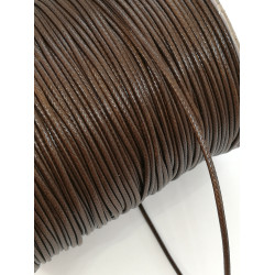Polished Poly Cord, Chocolate Brown, 1.5mm, by 5 metres