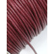 Polished Poly Cord, Wine, 1.5mm, by 5 metre