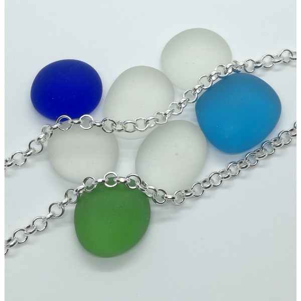 Chain by the metre, English Belcher style, 4mm Silver colour