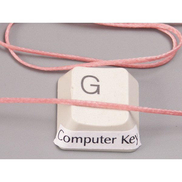 Waxed Polyester Cord, woven, 1.0mm, Baby Pink, by5 metre