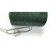Waxed Polyester Cord, woven, Greenstone colour, by 5 metre
