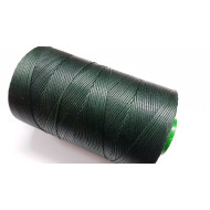 Waxed Polyester Cord, woven, Greenstone colour, per roll