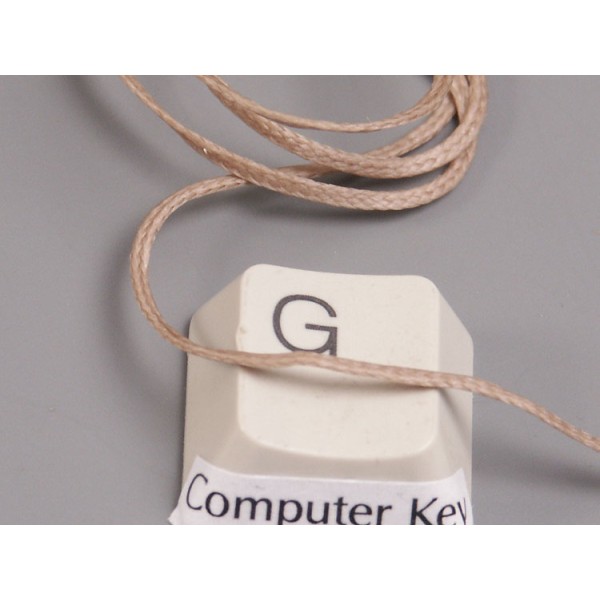 Waxed Polyester Cord, woven, 1.0mm, Toi Toi, per 5 metres