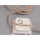 Waxed Polyester Cord, woven, 1.0mm, Toi Toi, per 5 metres