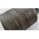 Lightly Waxed Polyester Cord, 1.4mm, Dark Kelp, per roll