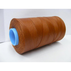 Waxed Polyester Cord, woven, Rust, per roll