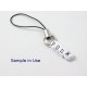 Porcelain Letter Bead - P