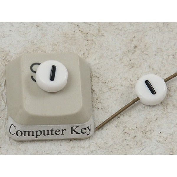 Plastic Number Bead - 1