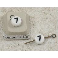 Plastic Number Bead - 7