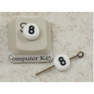 Plastic Number Bead - 8