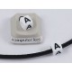 Plastic Letter Bead - A