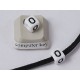 Plastic Letter Bead - O