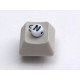 Porcelain Letter Bead - N