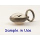 12mm round double sided base, antique bronze plated